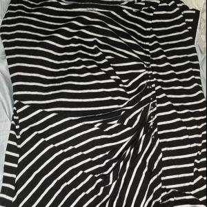 Black and white striped shirt
